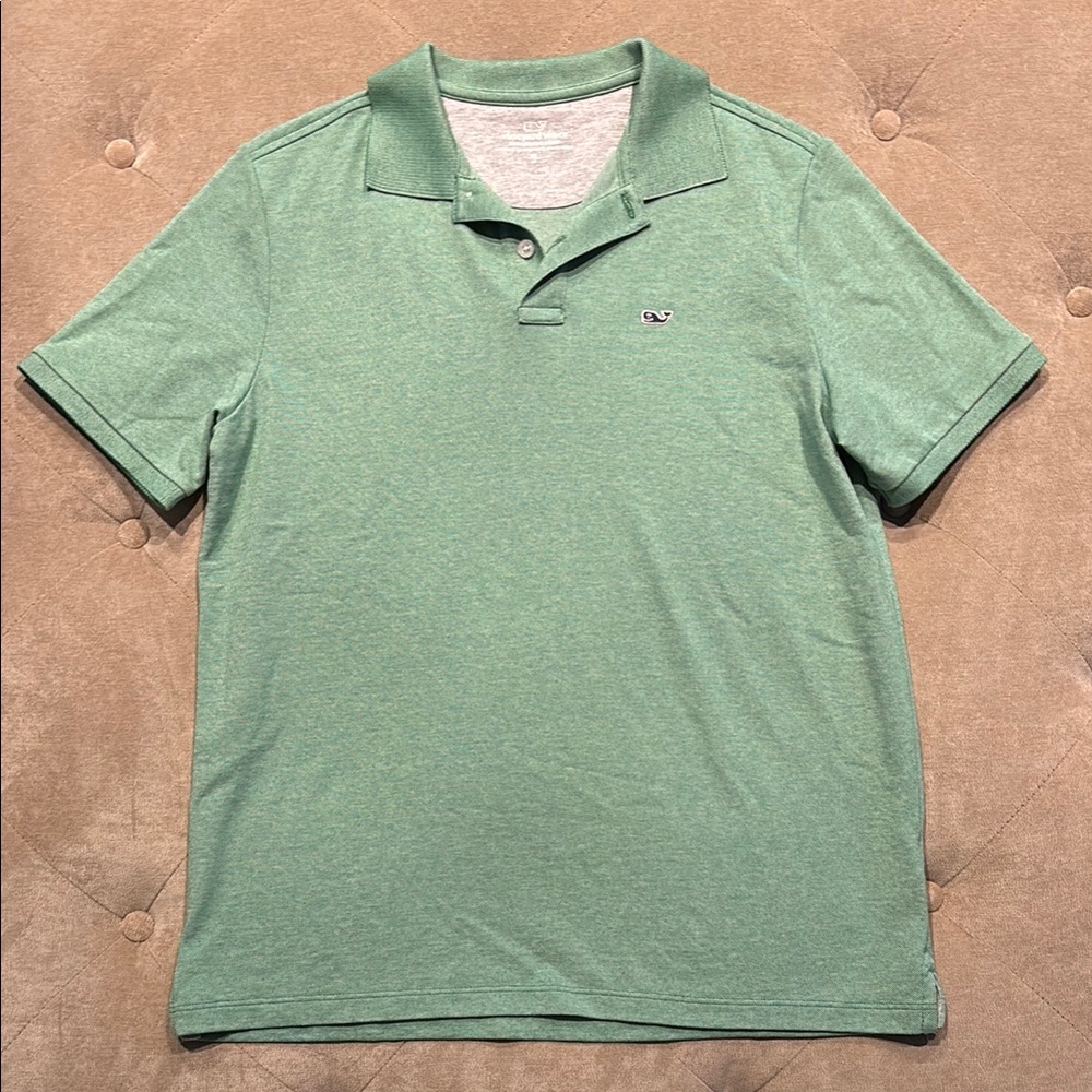 Vineyard Vines Edgarton Green Polo Shirt